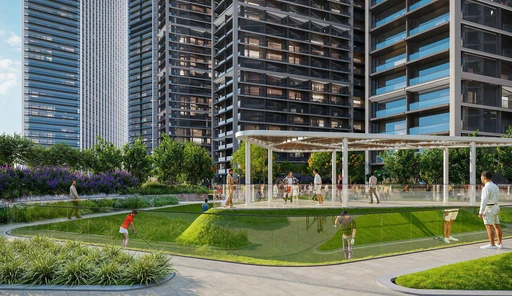 Open Activity, Picnic & Event Lawn amenity image at The Serene at Sobha Central