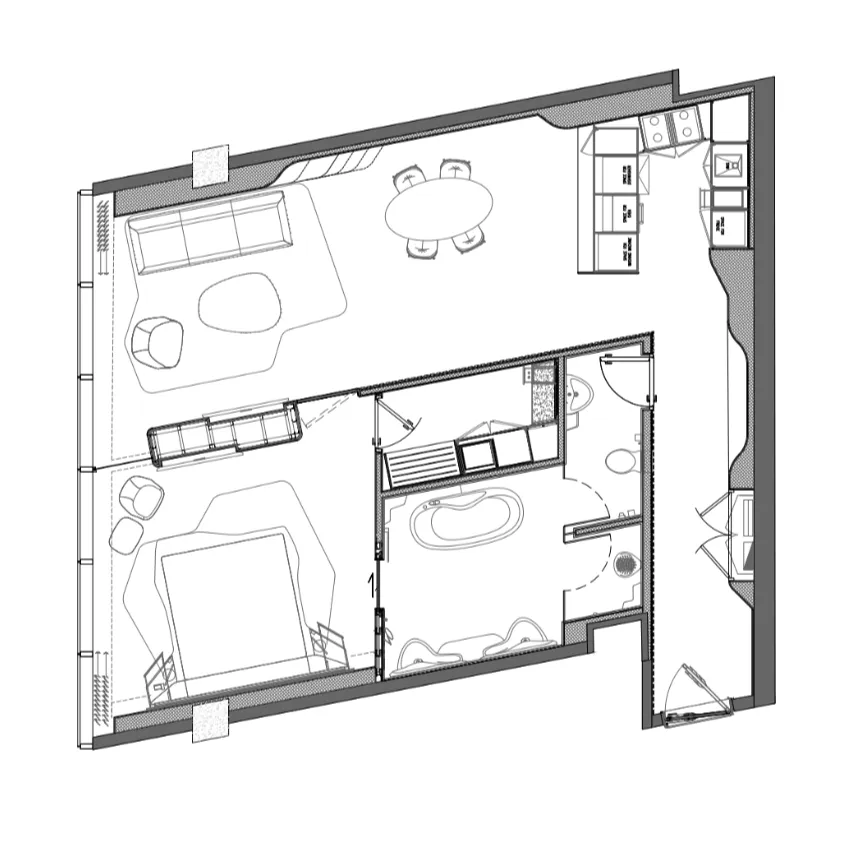 Omniyat Opus By Zaha Hadid floor plan