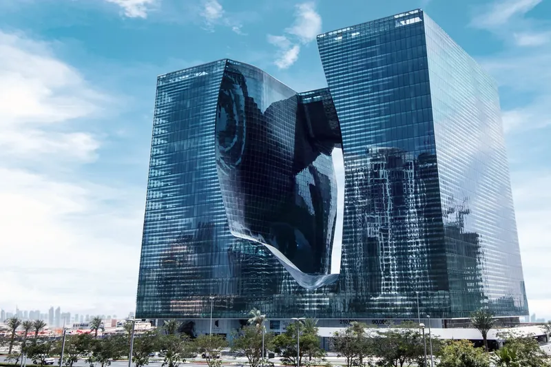 Exterior at Opus By Zaha Hadid in Business Bay Dubai