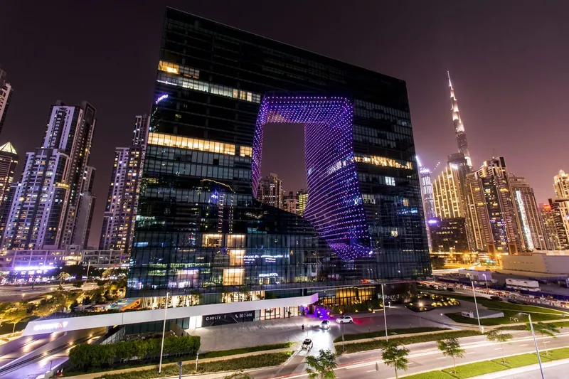 Exterior at Opus By Zaha Hadid in Business Bay Dubai