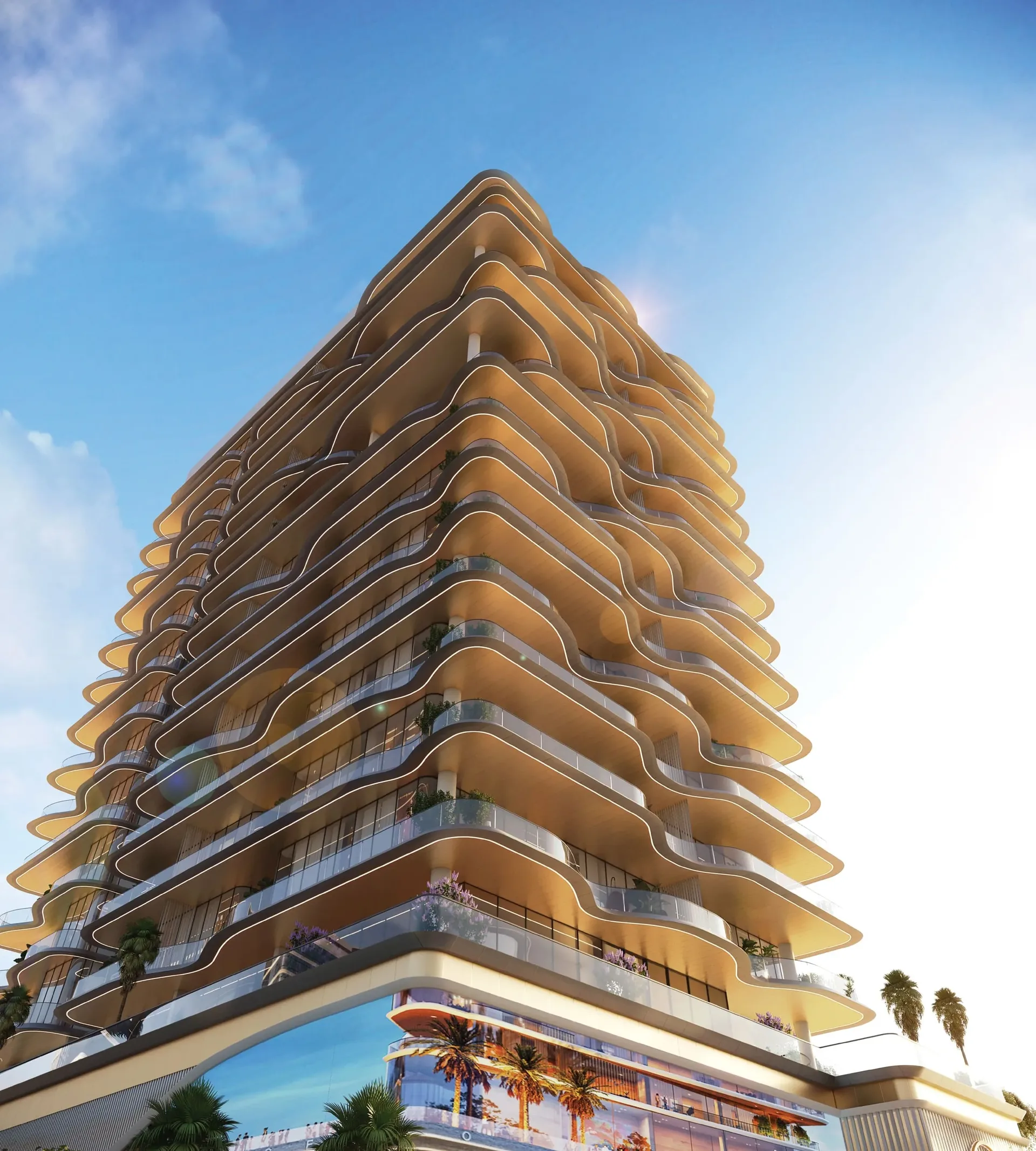 Exterior at Orvessa Residences in Al Furjan Dubai