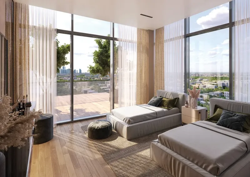 Interior at Orvessa Residences in Al Furjan Dubai