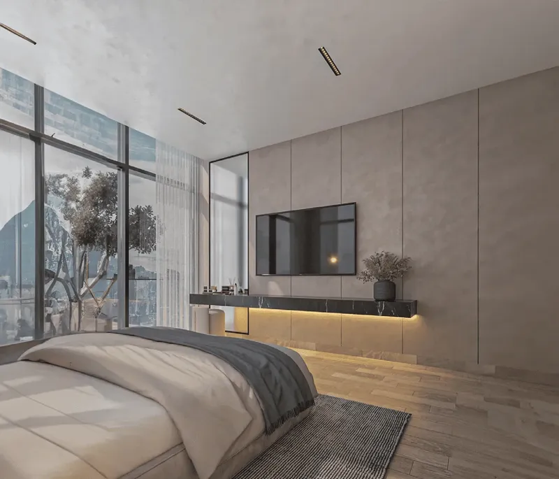 Interior at Orvessa Residences in Al Furjan Dubai