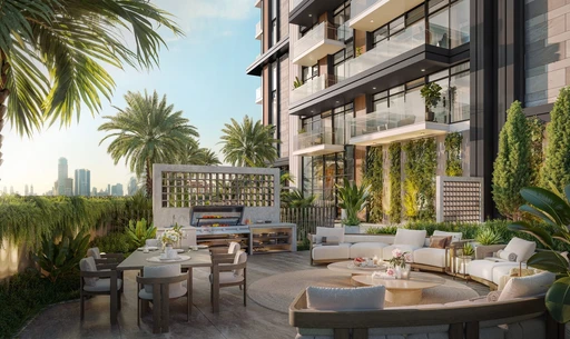 Outdoor Bbq & Dining amenity image at Riverton House