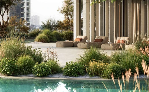 Outdoor Canal Lap Pool amenity image at Wedyan – The Canal