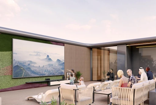 Outdoor Cinema amenity image at The Eighty Three