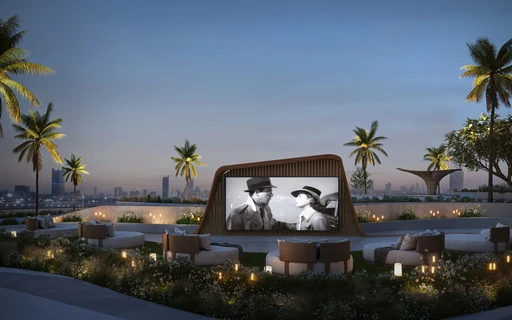 Outdoor Cinema amenity image at Velos Residence