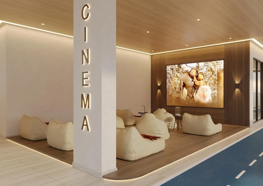 Outdoor Cinema amenity image at Vivida Residences