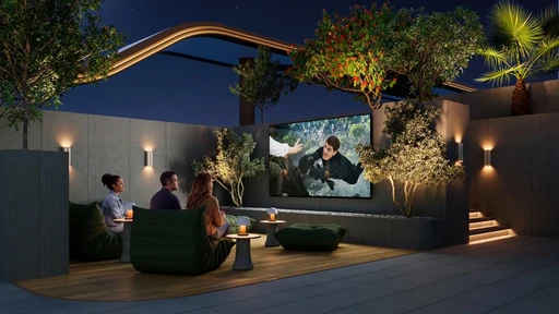 Outdoor Cinema amenity image at Siana by Zoya