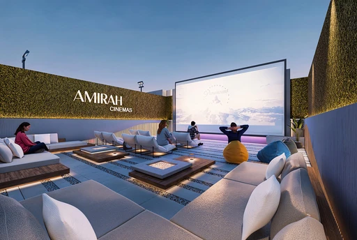 Outdoor Cinema amenity image at Bonds Avenue
