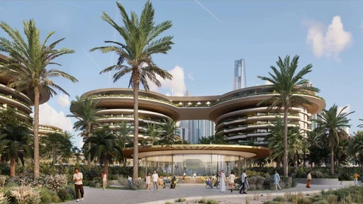 Outdoor Event Areas amenity image at The Residences at The Dubai Beach EDITION