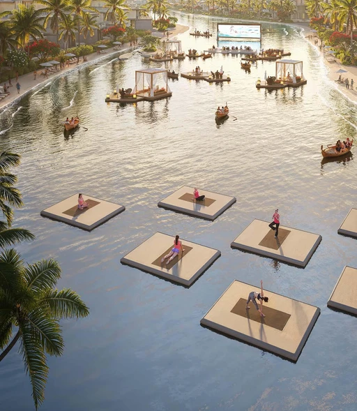 Outdoor Fitness And Calisthenics amenity image at Damac Islands Phase 1 and 2