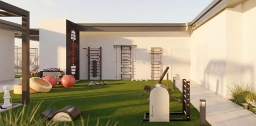 Outdoor Gym amenity image at Vivida Residences