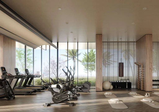 Outdoor & Indoor Gym amenity image at Velos Residence