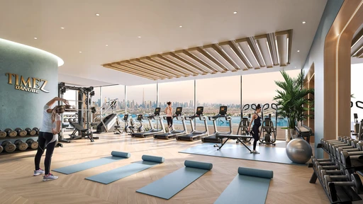 Outdoor & Indoor Gyms amenity image at Timez
