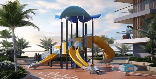 Outdoor Kids Play Area amenity image at Q Gardens Aliya