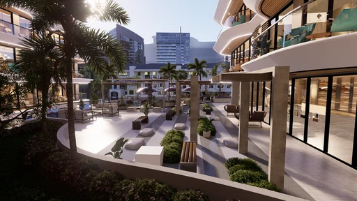 Outdoor Longe & Seating amenity image at Marquis Horizon