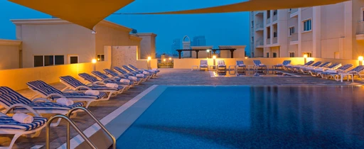 Outdoor Swimming Pool amenity image at Suburbia