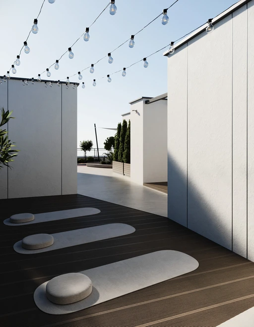 Outdoor Yoga Area amenity image at J-Haus Residence