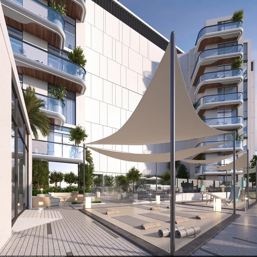 Outdoor Yoga Studio amenity image at Capital Horizon Terraces