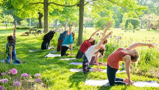 Outdoor Zen Garden & Yoga & Pilates Zones amenity image at LIV Maritime