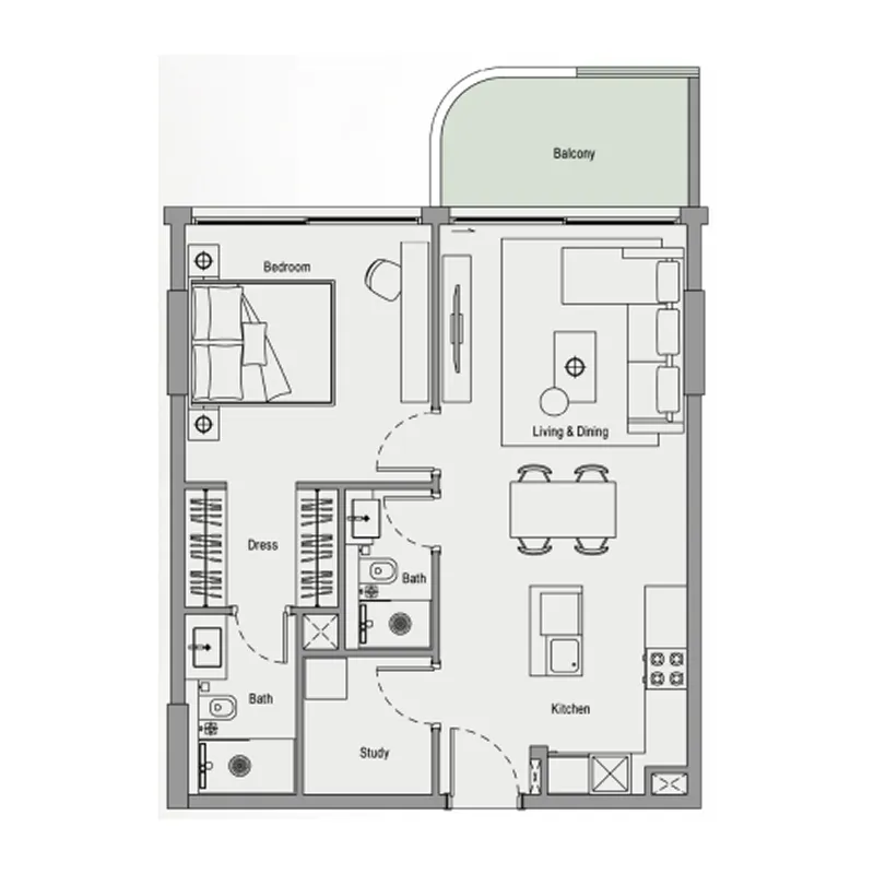 Iman Developers Oxford Cove by Iman floor plan