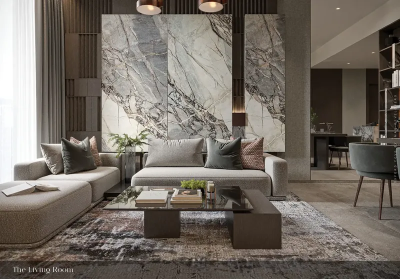 Interior at Oxford Cove by Iman in JVC (Jumeirah Village Circle) Dubai