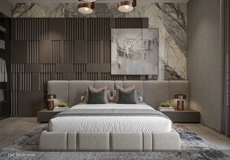 Interior at Oxford Cove by Iman in JVC (Jumeirah Village Circle) Dubai