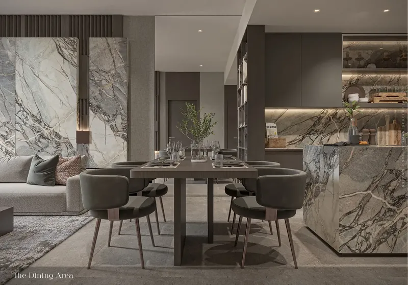 Interior at Oxford Cove by Iman in JVC (Jumeirah Village Circle) Dubai
