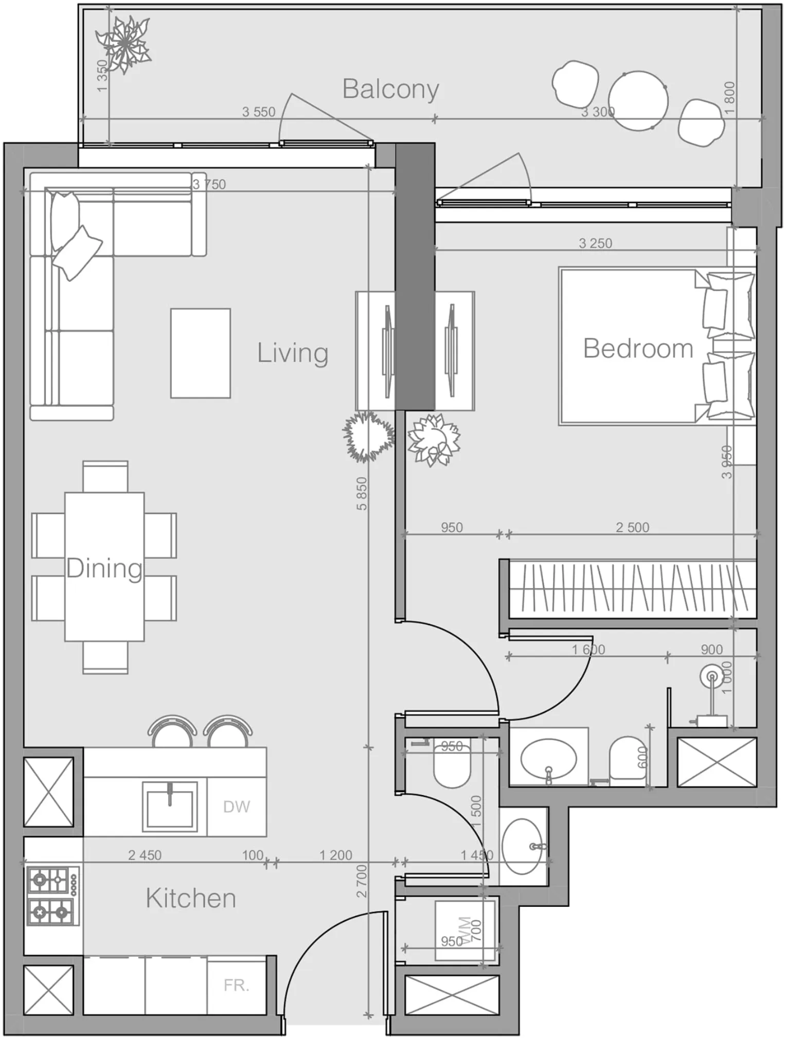 Object 1 Ozone 1 floor plan