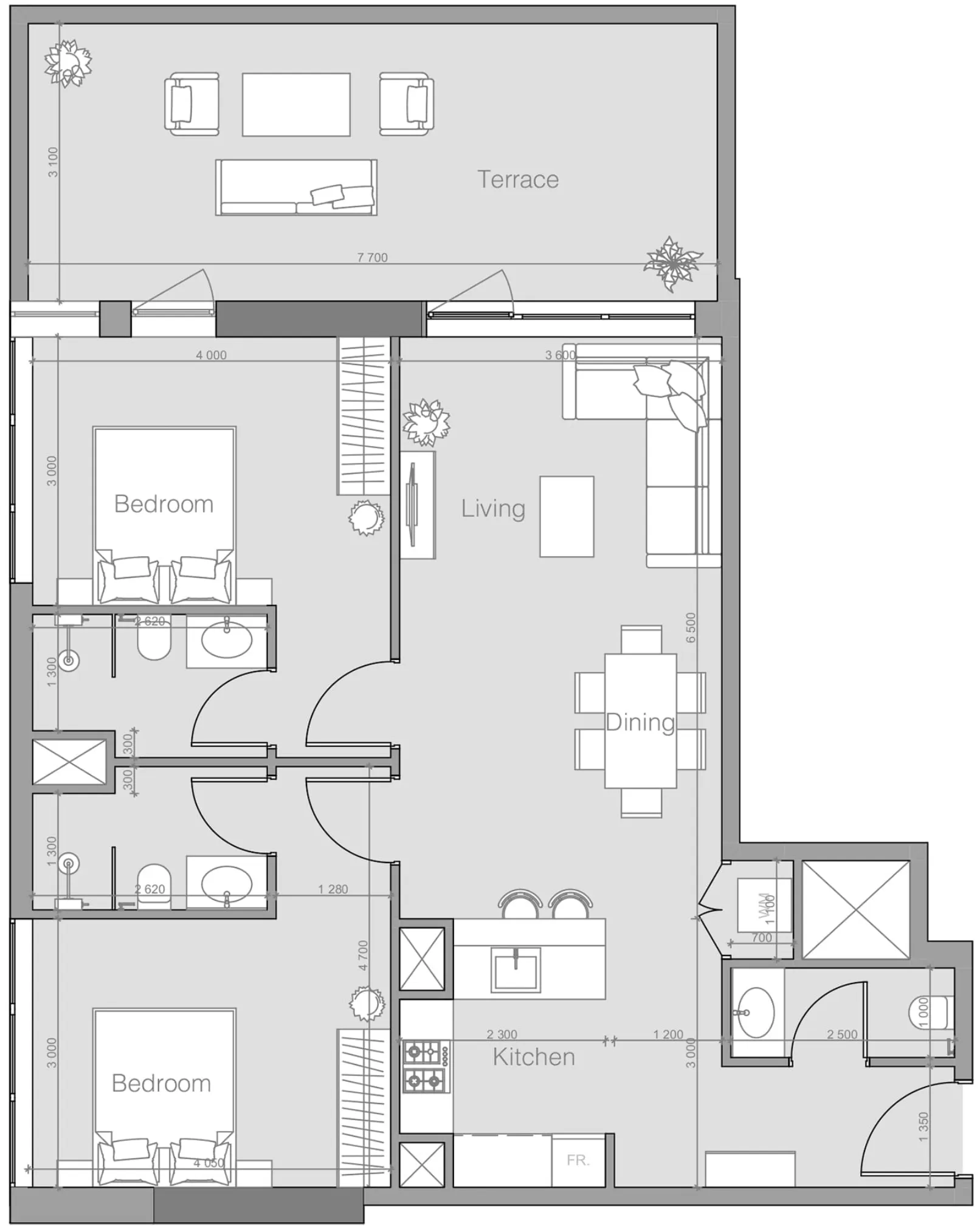 Object 1 Ozone 1 floor plan
