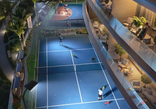 Paddle Tennis amenity image at Binghatti Hills