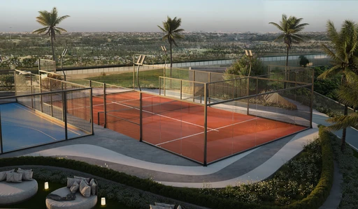Padel & Basketball Court amenity image at Velos Residence