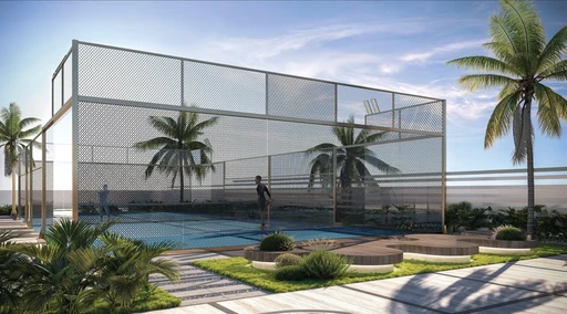 Padel Court amenity image at Divine Elements
