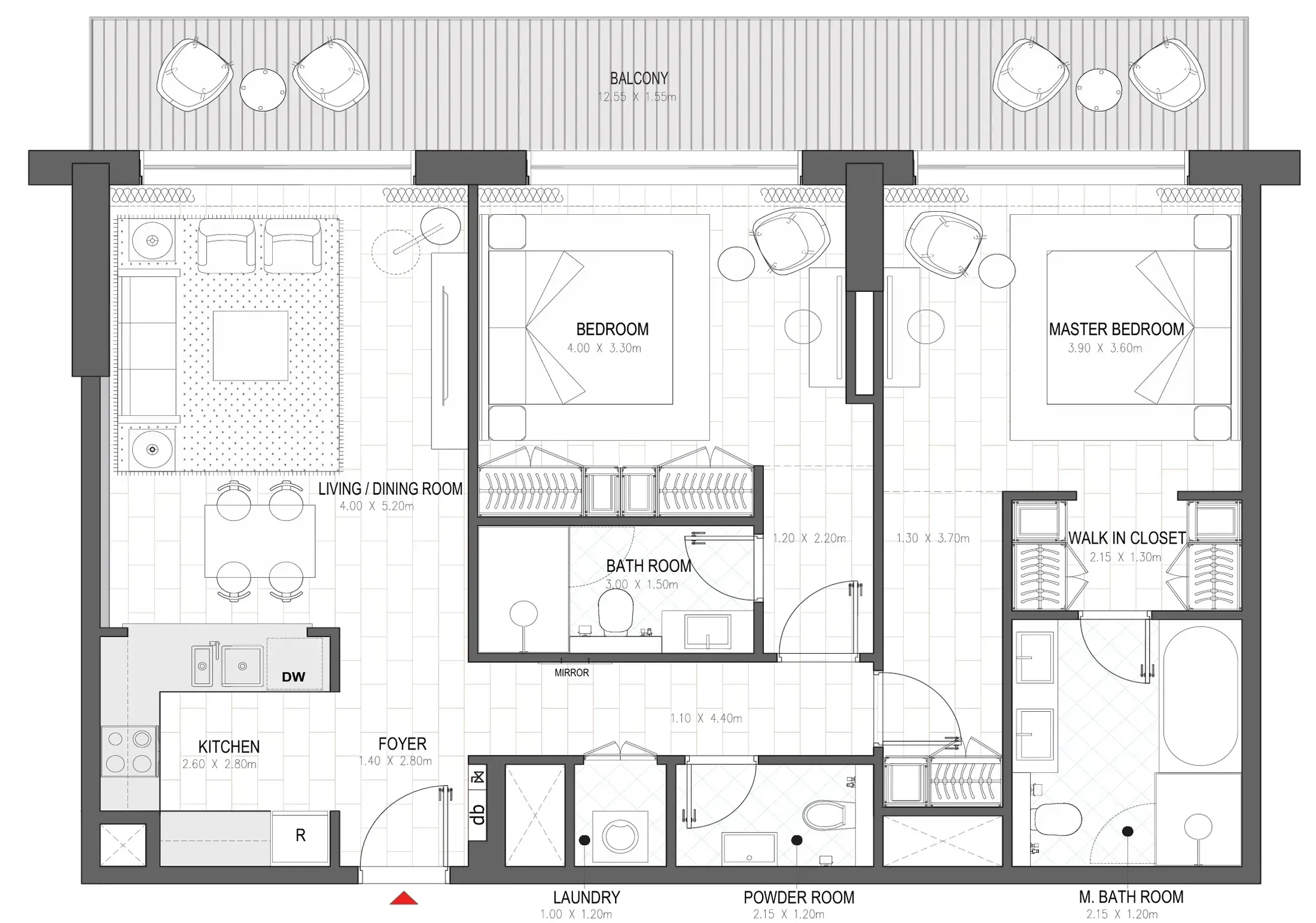 Alef Group Palace Residences Al Mamsha floor plan