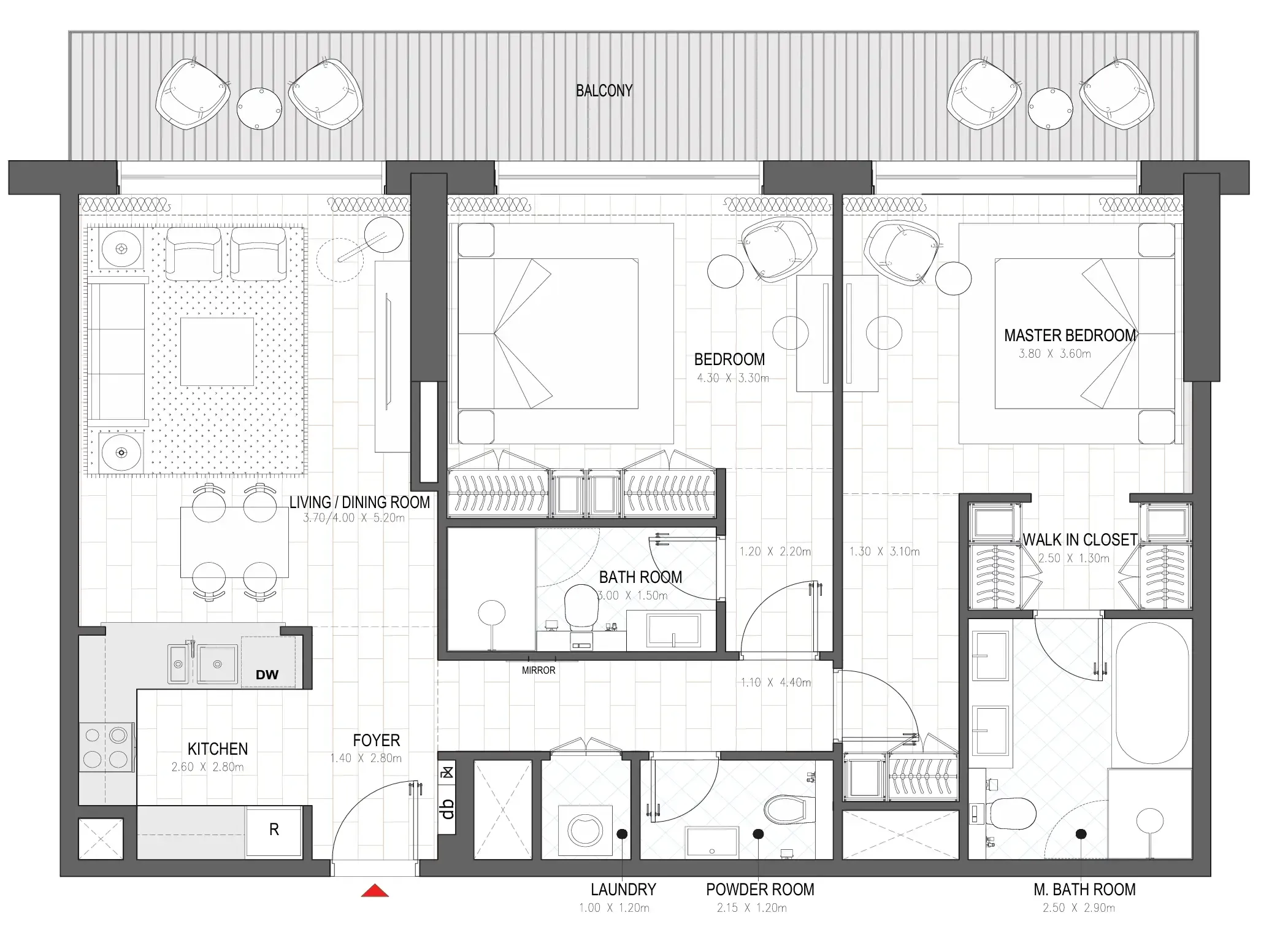 Alef Group Palace Residences Al Mamsha floor plan