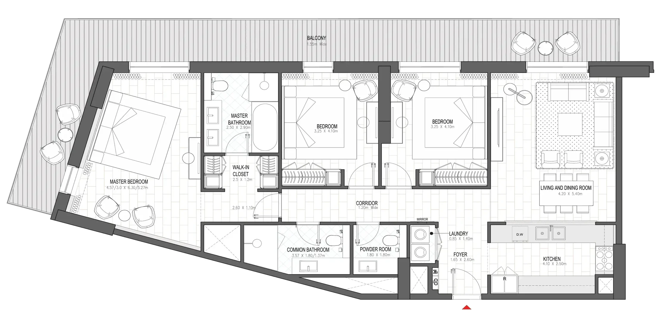 Alef Group Palace Residences Al Mamsha floor plan