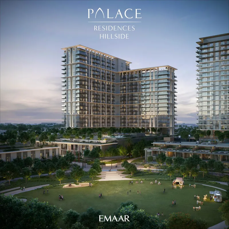 Exterior at Palace Residences Hillside in Dubai Hills Dubai