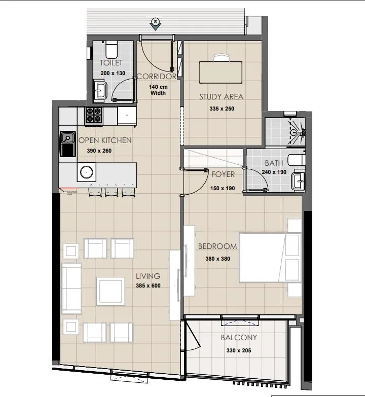 Ahmadyar Real Estate Development Palatium Residence floor plan