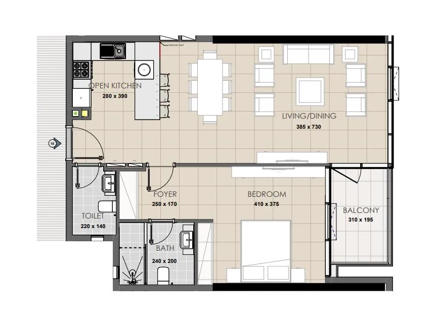 Ahmadyar Real Estate Development Palatium Residence floor plan