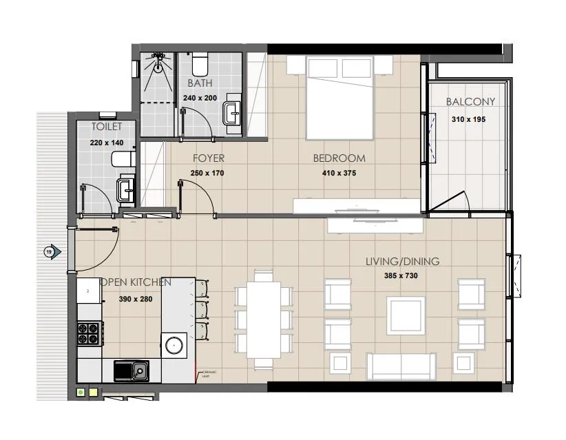 Ahmadyar Real Estate Development Palatium Residence floor plan