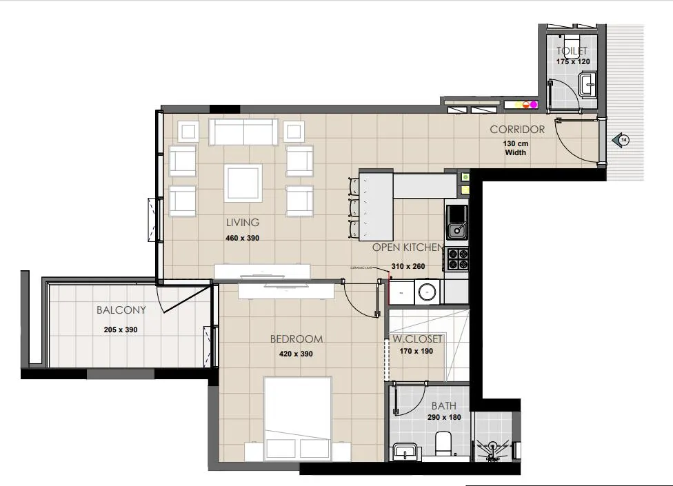Ahmadyar Real Estate Development Palatium Residence floor plan
