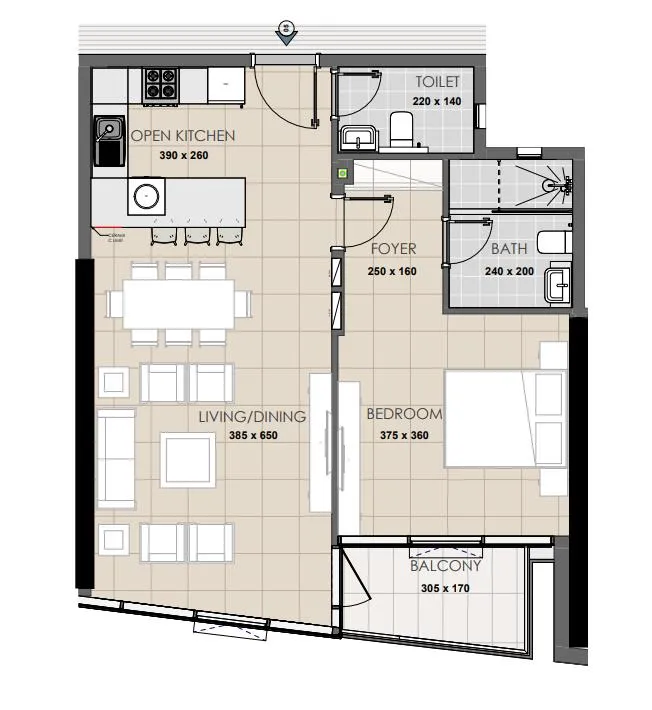 Ahmadyar Real Estate Development Palatium Residence floor plan