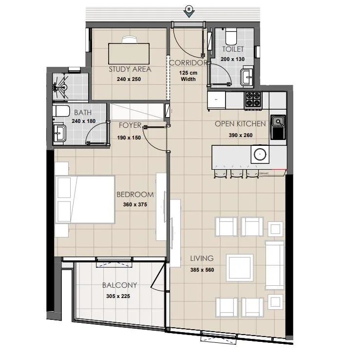 Ahmadyar Real Estate Development Palatium Residence floor plan
