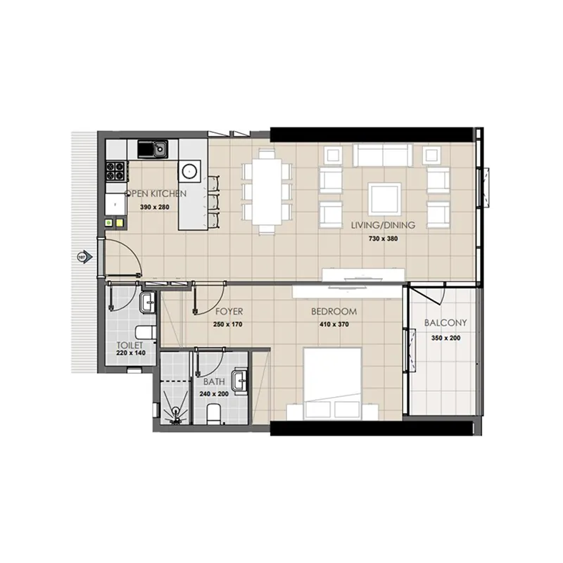 Ahmadyar Real Estate Development Palatium Residence floor plan