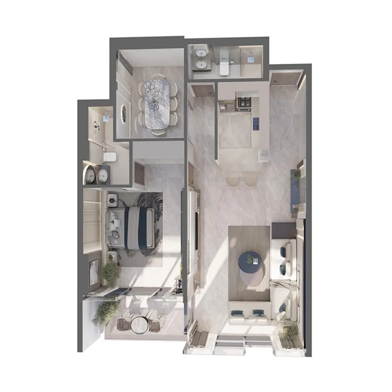 Ahmadyar Real Estate Development Palatium Residence floor plan