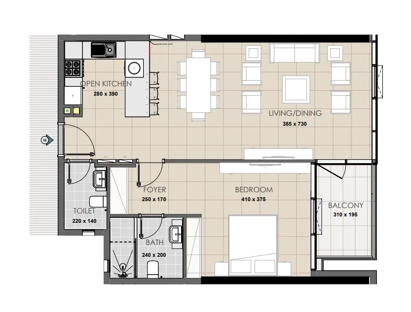 Ahmadyar Real Estate Development Palatium Residence floor plan