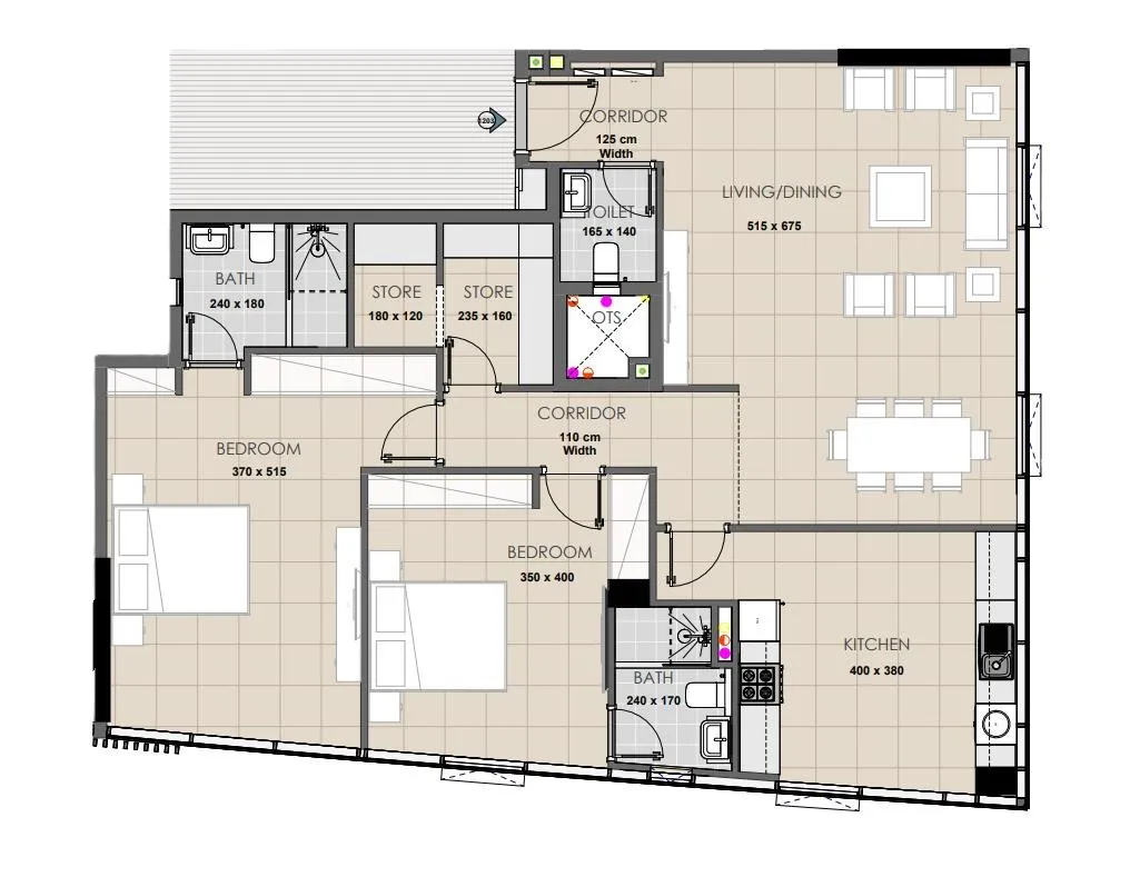 Ahmadyar Real Estate Development Palatium Residence floor plan
