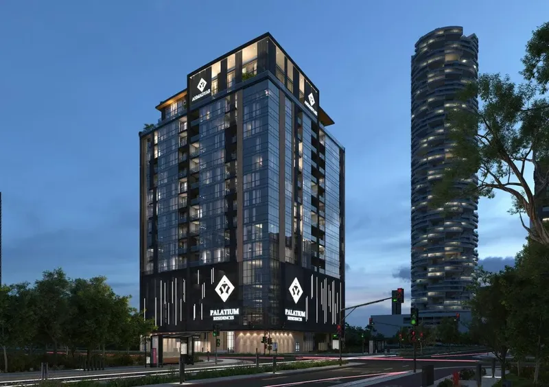 Exterior at Palatium Residence in JVC (Jumeirah Village Circle) Dubai