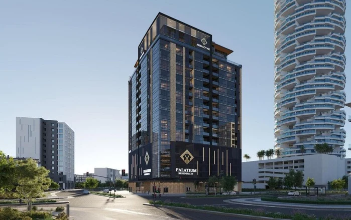 Exterior at Palatium Residence in JVC (Jumeirah Village Circle) Dubai